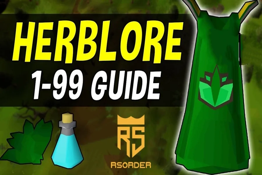OSRS 2025 Herblore Guide Level 1 to 99